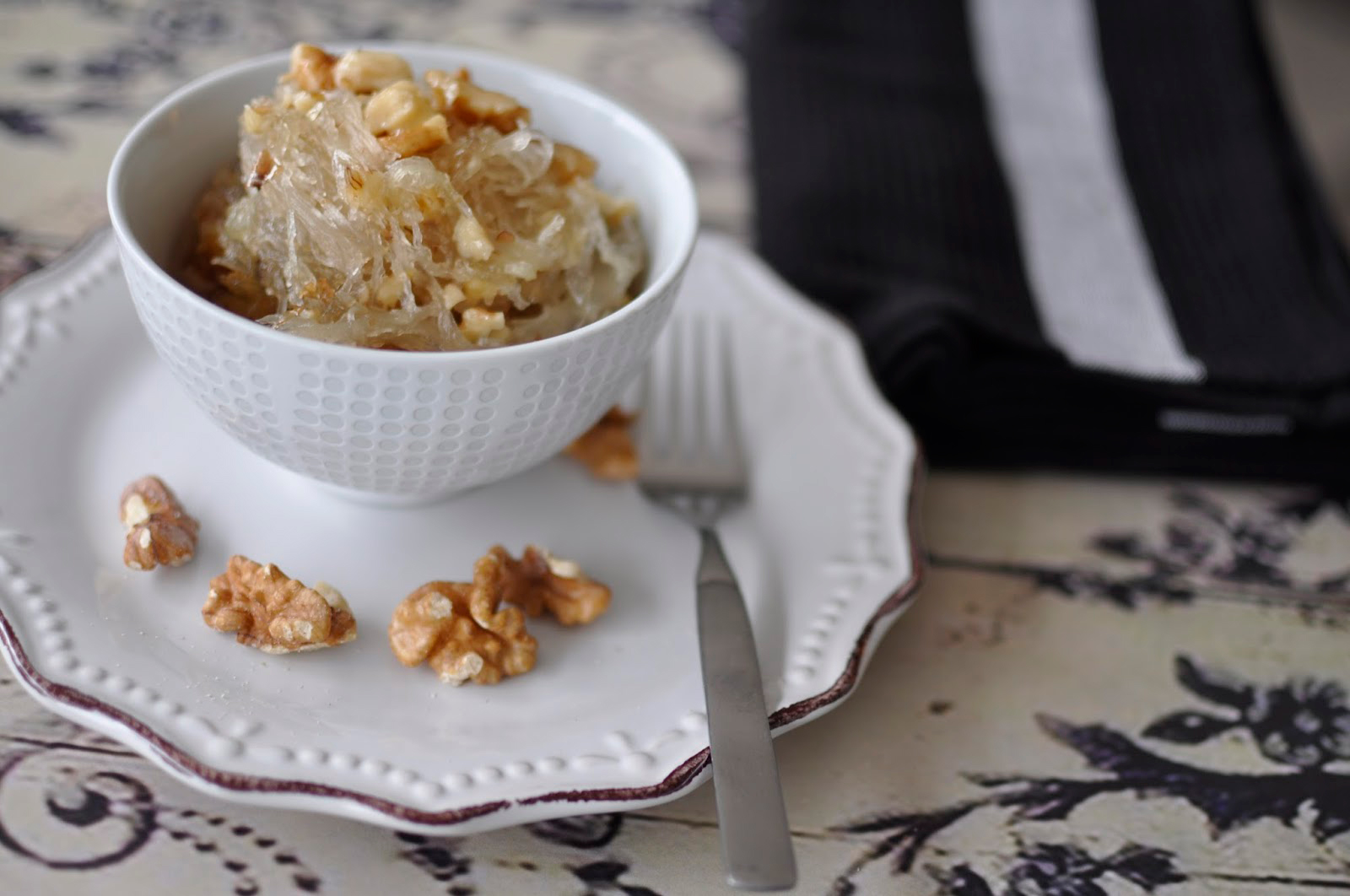 Dulce de alcayota y nueces - Polin en la Cocina