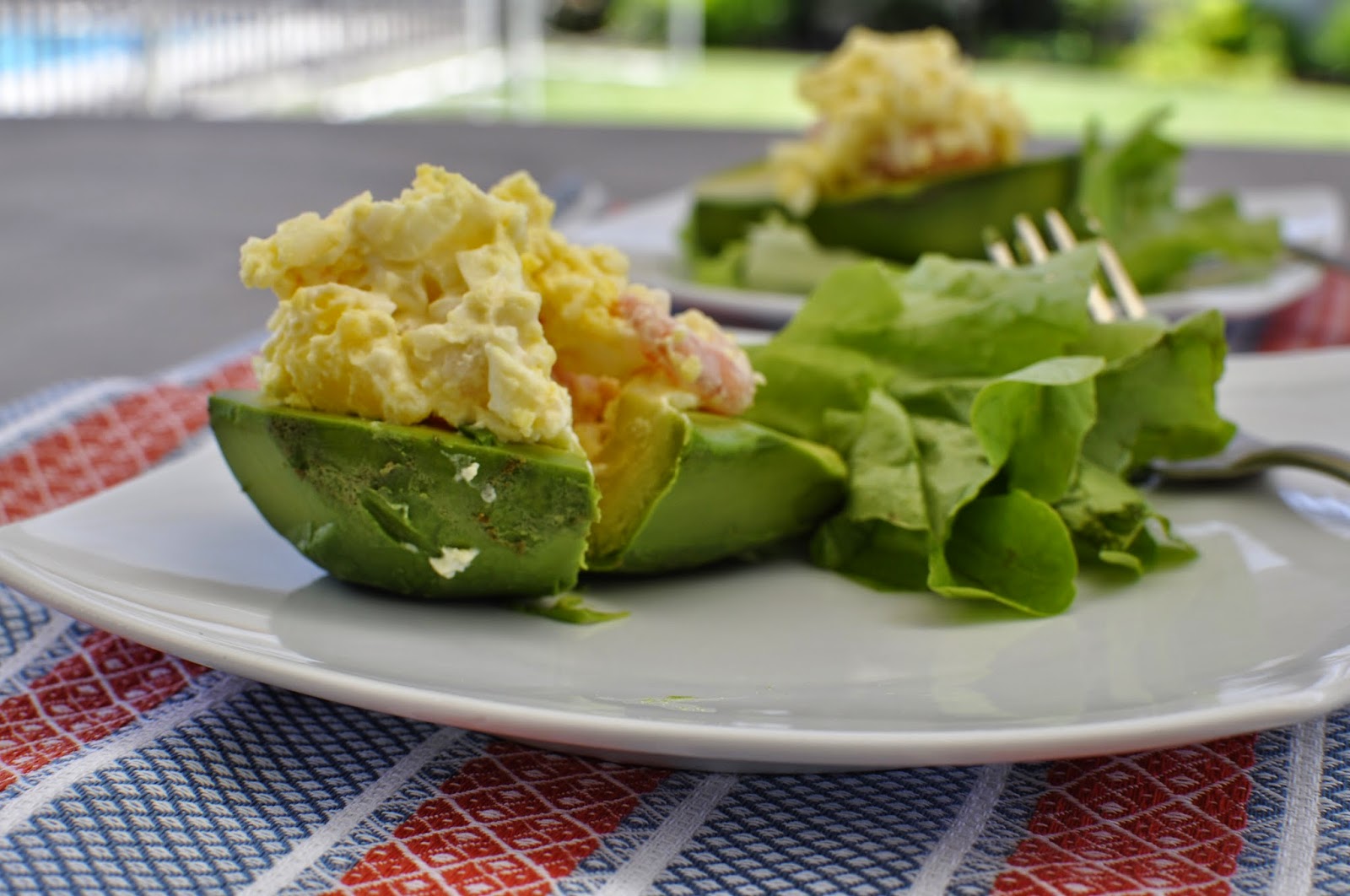 Palta Reina con Relleno de Huevo - Polin en la Cocina