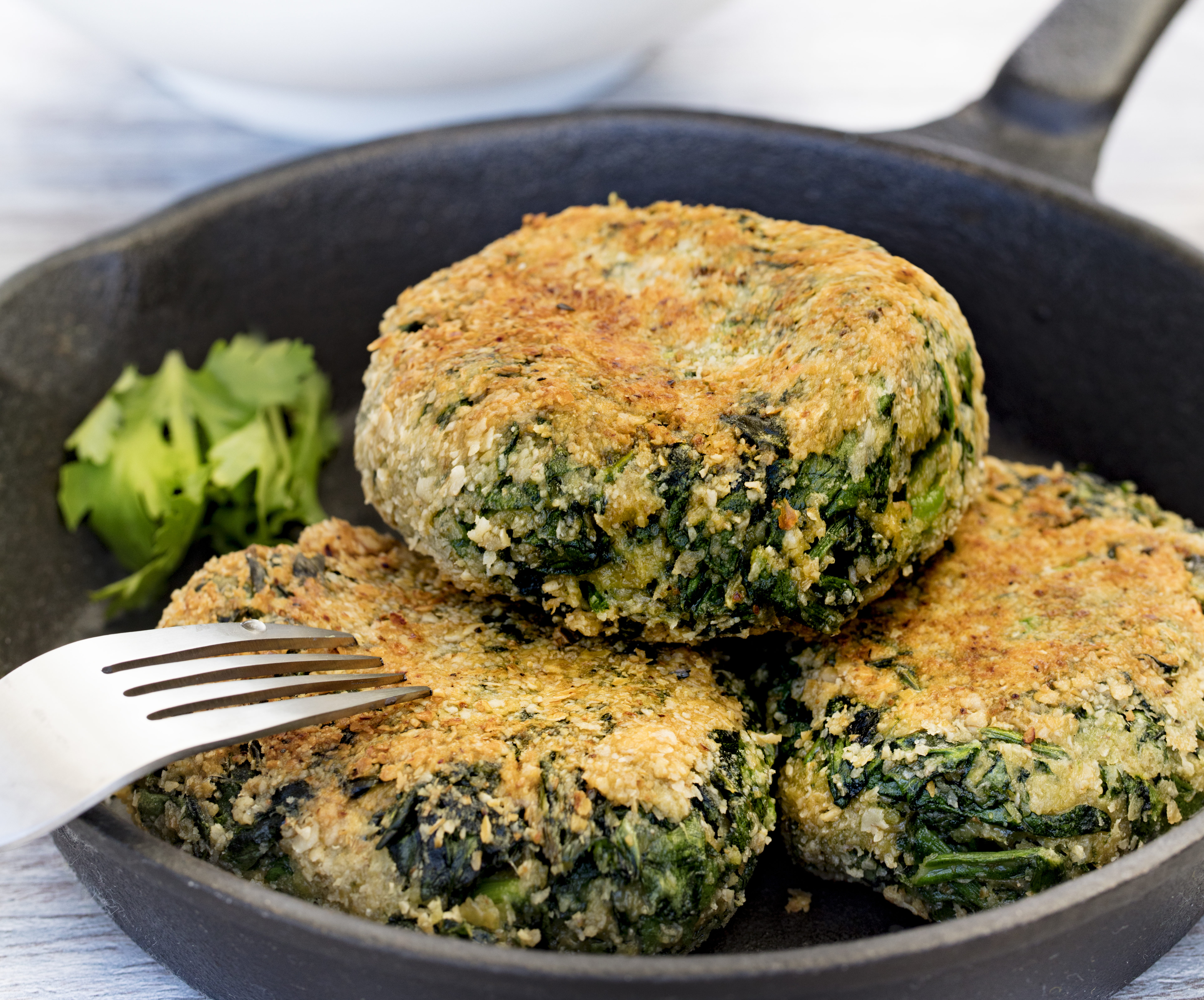 Croquetas de espinaca con avena - Polin en la Cocina