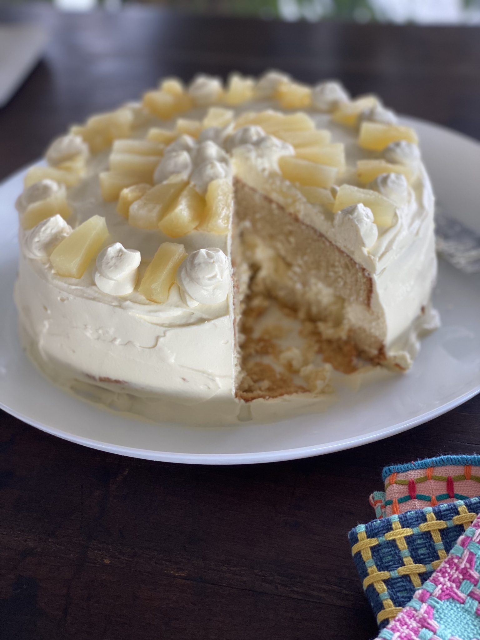 Torta de piña - Polin en la Cocina