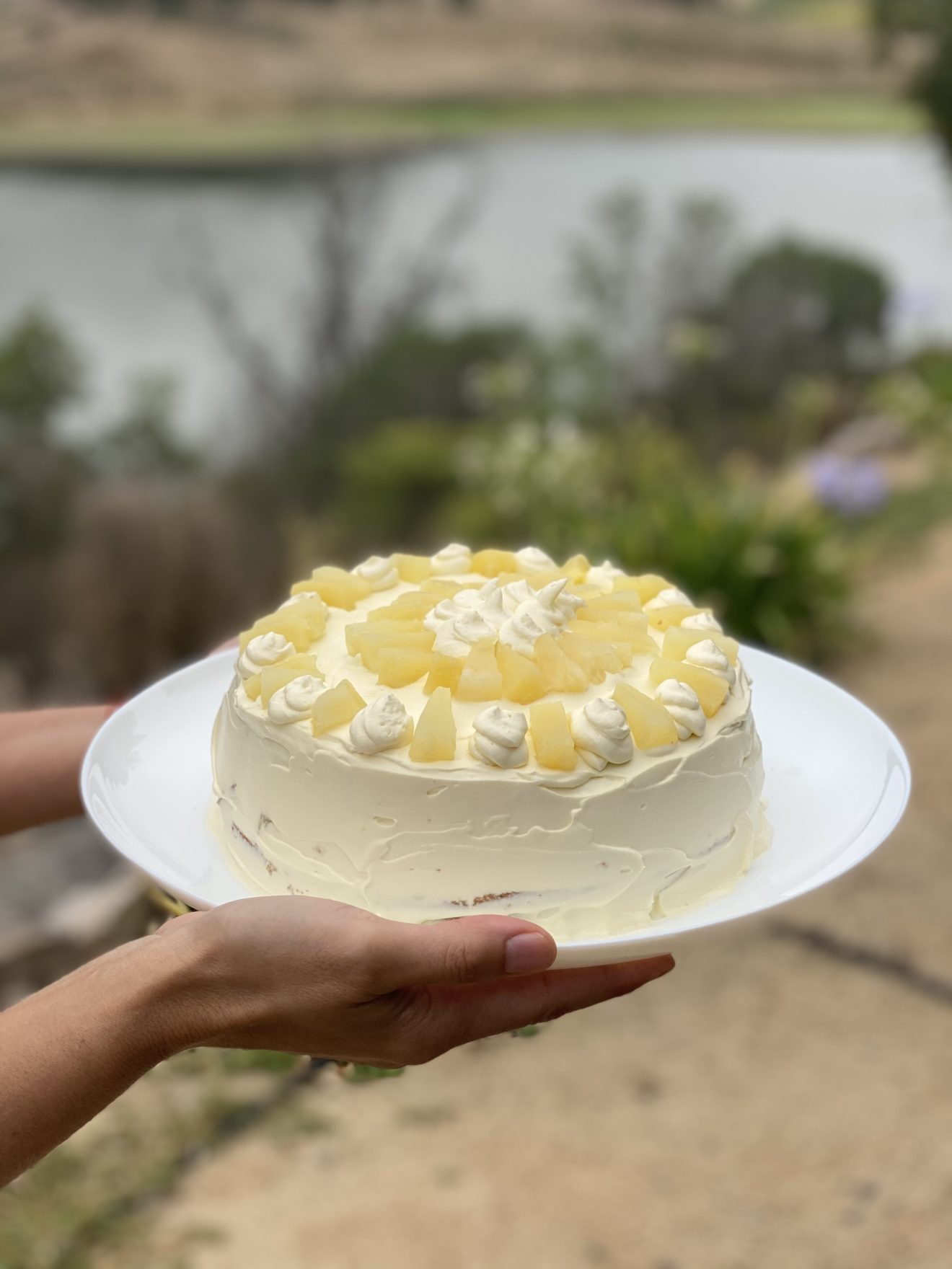 Torta de piña - Polin en la Cocina
