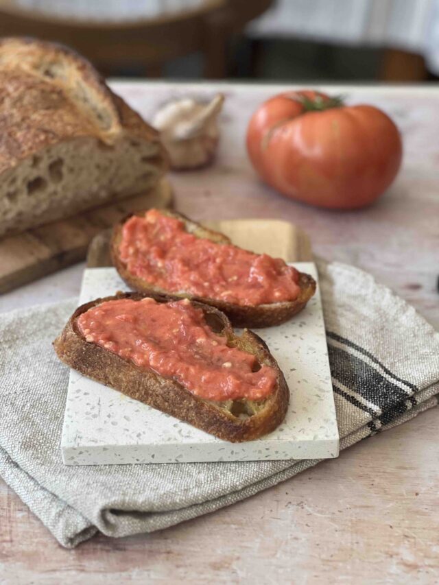 pan con tomate