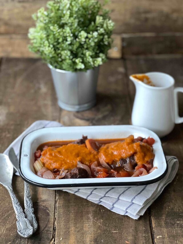 Estofado con verduras