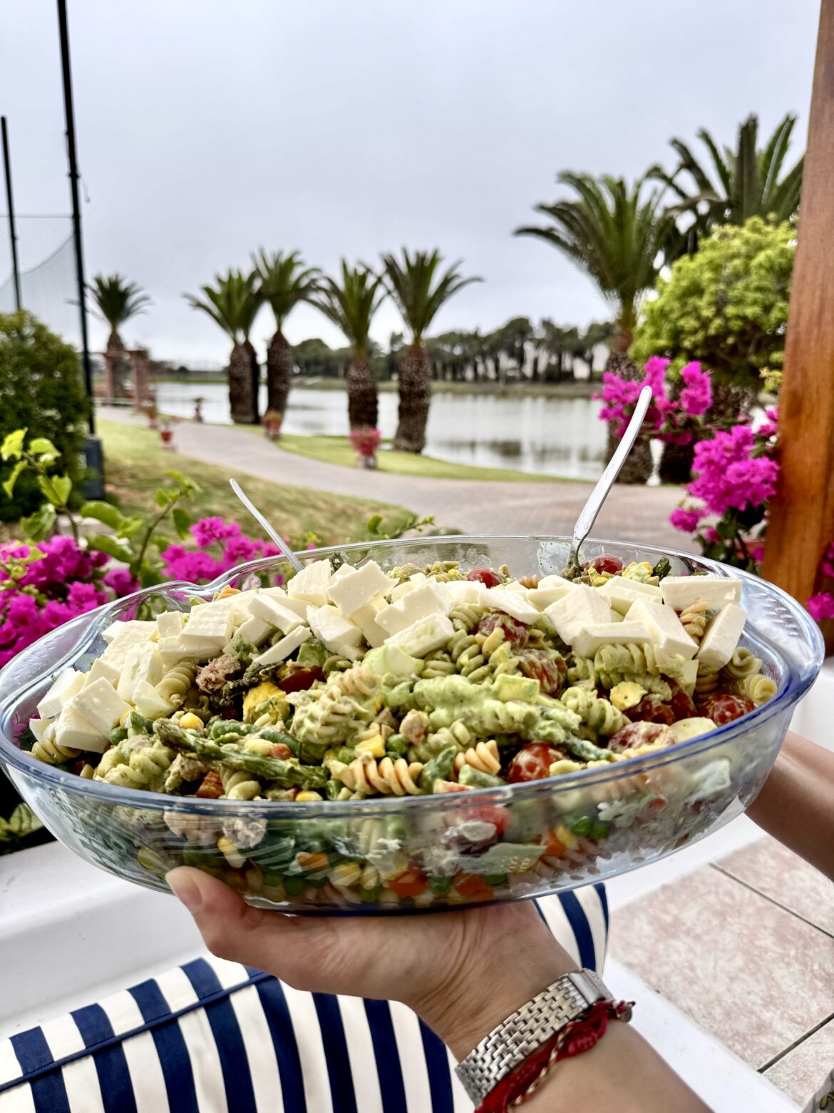 Pasta fria con salsa de cilantro_50