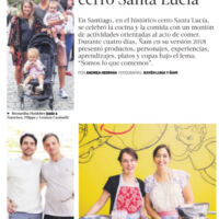 Clases En Ñam Cerro Santa Lucía marzo 2018